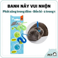 Đồ chơi cho thú cưng bóng nảy phát sáng FOFOS