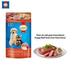 Pate cho chó con SmartHeart gói 130g