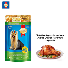 Pate cho chó trưởng thành SmartHeart gói 130g