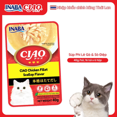 Pate cho mèo INABA CIAO gói 40g