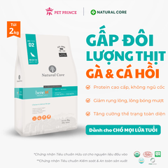 Thức ăn cho chó Natural Core D2 BENE M Thịt gà & Cá hồi