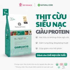 Thức ăn cho chó Natural Core ECO1 Thịt Cừu 1kg