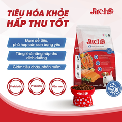 Thức ăn hạt JirehO Cá hồi cho chó con