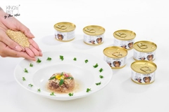 PATE LON CÁ NGỪ JELLY TOPPING QUINOA KING'S PET BY BAO ANH 85G