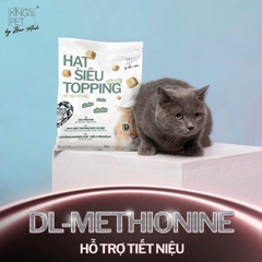 HẠT SIÊU TOPPING HỖ TRỢ TIẾT NIỆU CHO MÈO KING'S PET BY BAO ANH 1KG