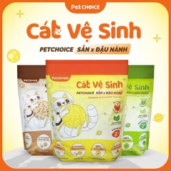 Cát vệ sinh mèo Sắn Mix Đậu Nành PetChoice 2kg