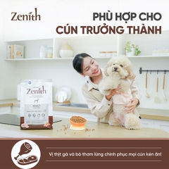 Thức ăn hạt mềm Zenith cho Chó Trưởng thành Thịt Gà & Bò
