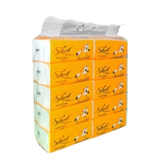 Giấy rút silkwell 100 tờ Sếu