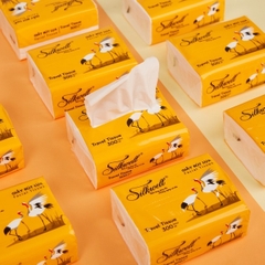 Giấy rút silkwell 100 tờ Sếu