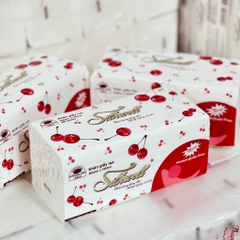 Giấy rút Silkwell Cherry 560 tờ, 2 lớp, 280 lần rút