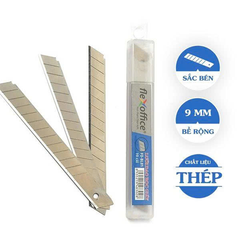 Lưỡi dao rọc giấy 9mm FO-BL01