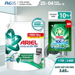 Nước giặt Ariel túi 3.65KGX4 đậm đặc