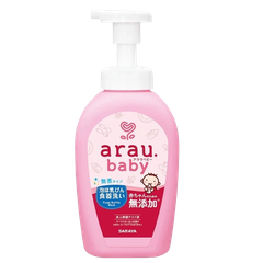Nước rửa bình thảo mộc Arau Baby - bình 500ml