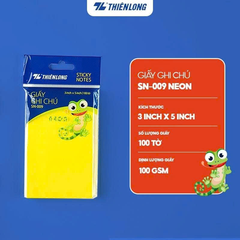 Giấy ghi chú NEON 3X2 SN-006 hộp 50