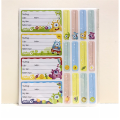 Nhãn vở TP-NBL006 (4 cái) xấp 4