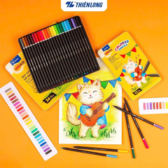 Bút chì màu gỗ đen CPC-C030 24 màu