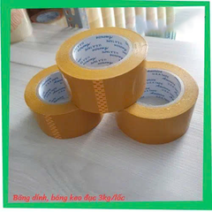 Băng dính trong, đục, vàng chanh (3kg)