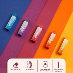 Gôm E-031 Creativ 5 màu hộp 30/1200