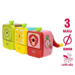 E0671_Gọt chì quay tay_Hoa quả_Màu lẫn