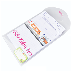 Giấy kiểm tra TP-GKT07 4 ôly vuông 2x2