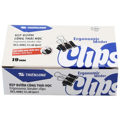 Kẹp bướm CTH 19mm DCL-008 hộp 12