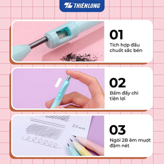 Bút chì bấm 2.0mm PC-032 hộp 40