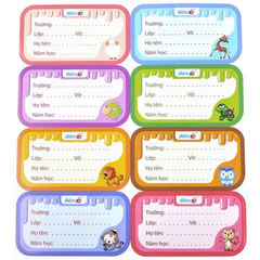 Nhãn vở TP-NBL01 (3 cái) xấp 4