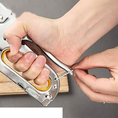 ET35111_Súng bắn ghim + ghim dập_Màu bạc