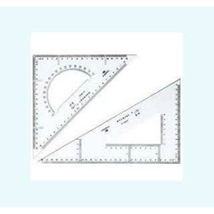 E6445_Bộ thước Eke_Trong suốt