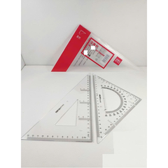 6415_Bộ thước Eke 13cm_Trong suốt