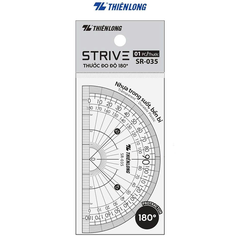 Thước đo độ 180 SR-035 Strive túi 1/200