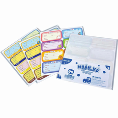 Nhãn vở TP-NBL03 (8 cái) xấp 5