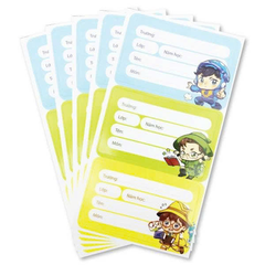 Nhãn vở NBL-005/AK xấp 15 hộp 50