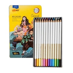 Bút chì màu hộp thiếc CPC-C042/DS 12 màu