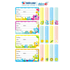 Nhãn vở TP-NBL006 (4 cái) xấp 4