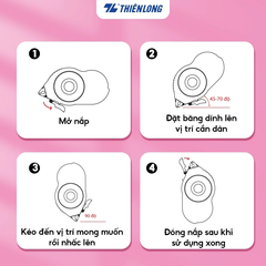 Băng dính kéo 2 mặt GT-001 hộp 24