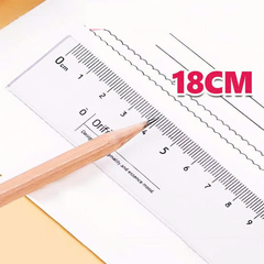 71987_Bộ thước_18cm_Trong suốt
