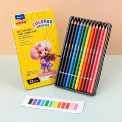 Bút Chì Màu CC Hộp Thiếc CPC-C039 12 màu