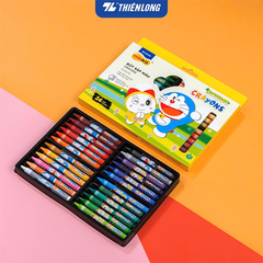 Bút sáp màu CR-C04/DO 10 màu