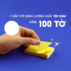 Giấy ghi chú NEON 3X3 SN-007 hộp 50