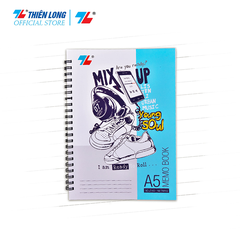 Sổ lò xo dọc A5 160T MB-004 lốc 5