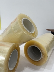 Băng dính trong (3kg) Lõi nhựa 3mm (6 cuộn/cây)