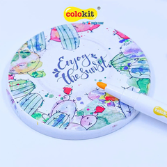 Bút vẽ trên vải FM-C002 túi 12 màu