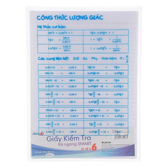 Giấy kiểm tra TP-GKT06 kẻ ngang smart