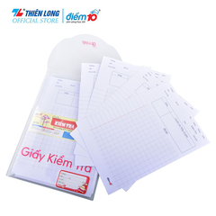 Giấy kiểm tra TP-GKT12 4 ôly vuông