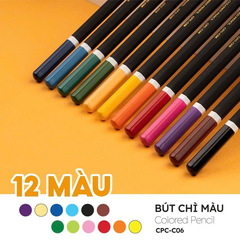 Bút chì màu CP-C06 12 màu