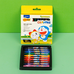 Bút sáp màu CR-C04/DO 10 màu