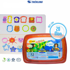 Bộ tạo hình sáp nặn MCT-C04 hộp 20