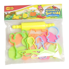 Bộ dụng cụ sáp nặn MCT-C03 túi 16