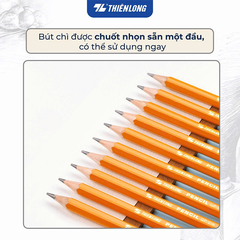 Bút chì gỗ GP-018 hộp 10 - 2B